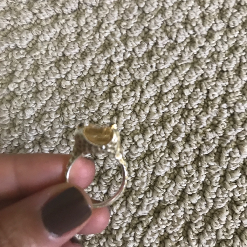 Citrine Silver Ring - image 2